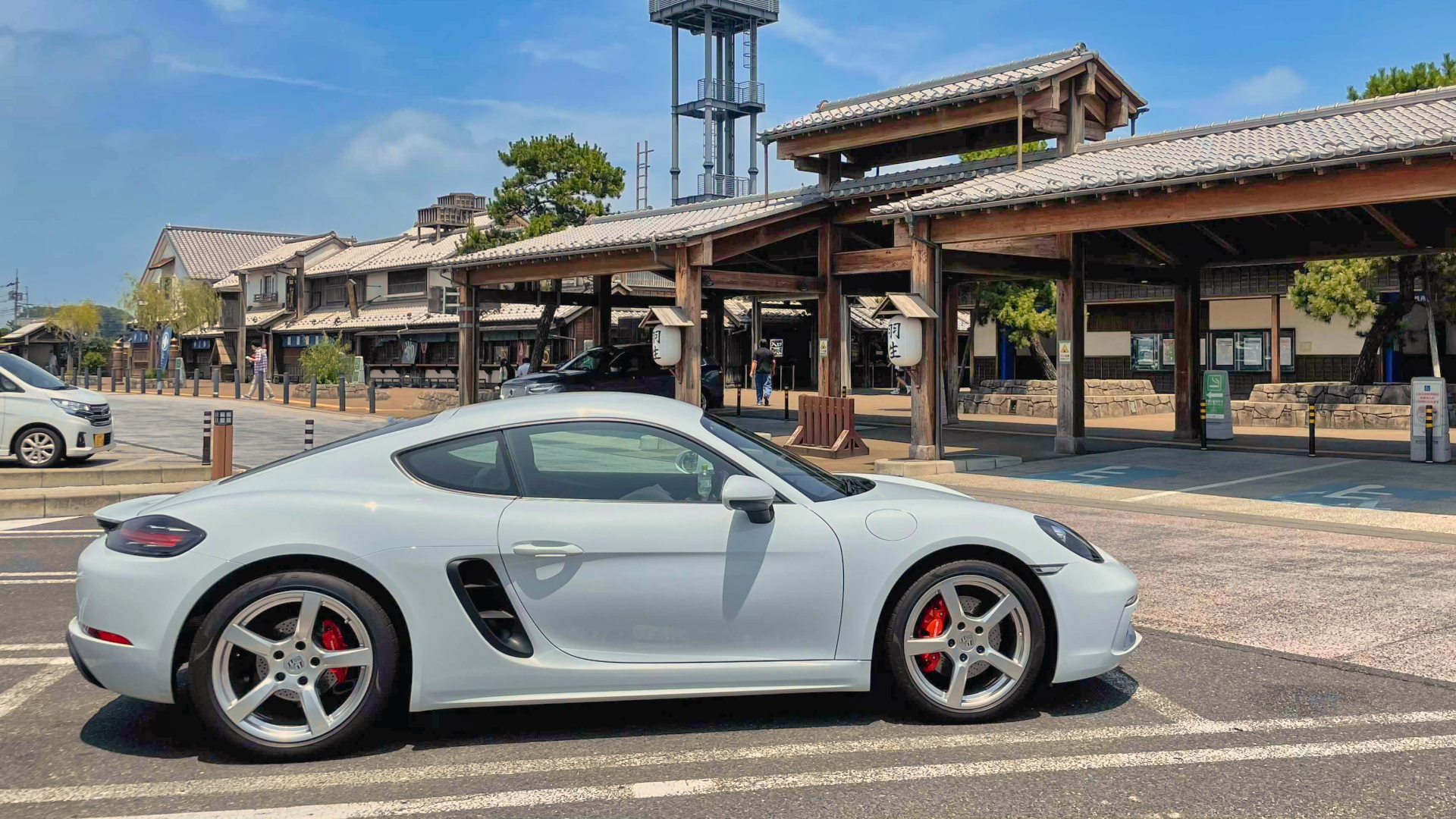 車映えするフォトスポット その4 パーキングエリア cars Life ポルシェオーナーブログ